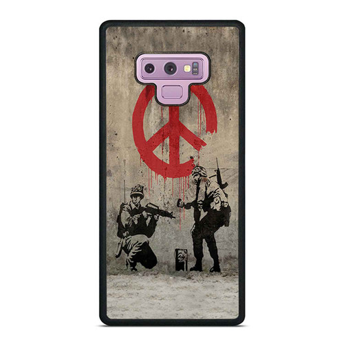 Banksy Peace Samsung Galaxy Note 9 Case Cover