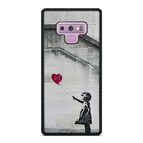 Banksy Girl Ballon Samsung Galaxy Note 9 Case Cover
