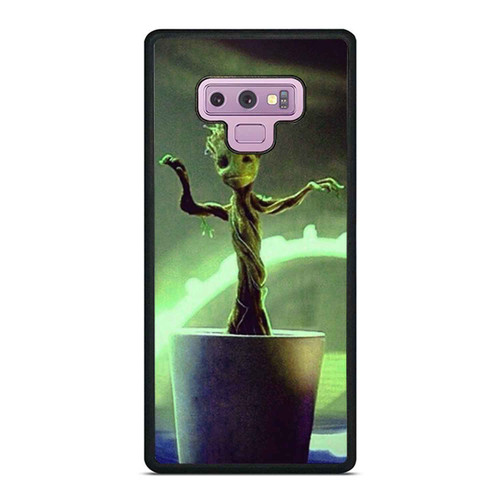Baby Groot Dances In Guardians Of The Galaxy Samsung Galaxy Note 9 Case Cover