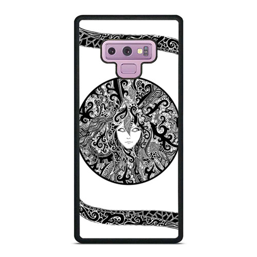 Athena Face Aztec Mandala Samsung Galaxy Note 9 Case Cover