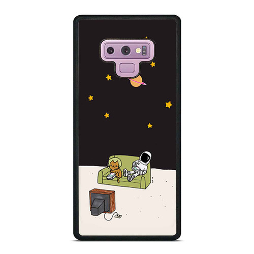 Astronaut Space Kitty 2 Samsung Galaxy Note 9 Case Cover