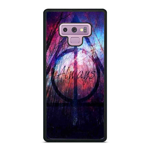 Always Deathly Hallows Harry Potter Wallpaper Samsung Galaxy Note 9 Case Cover