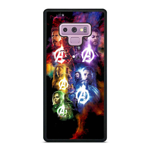 All Character The Avengers Infinity War Infinity Stones Galaxy Samsung Galaxy Note 9 Case Cover