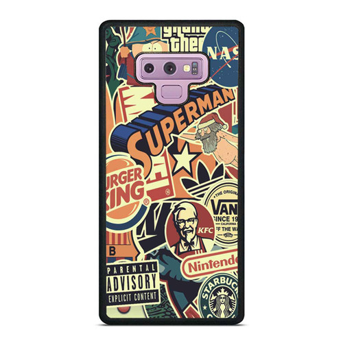 All About Logo Samsung Galaxy Note 9 Case Cover