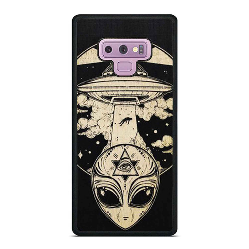 Alien Abduction Ufo Samsung Galaxy Note 9 Case Cover