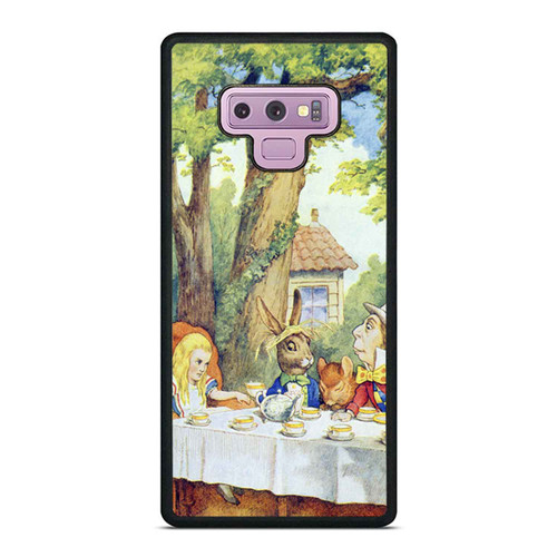 Alice In Wonderland Mad Hatters Tea Party Samsung Galaxy Note 9 Case Cover