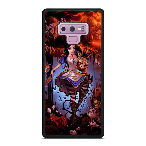 Alice In Wonderland Bad Art Samsung Galaxy Note 9 Case Cover