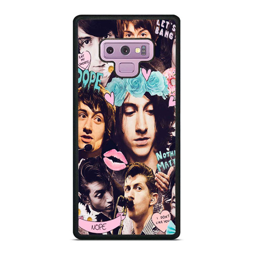 Alex Turner Arctic Monkey Photo Collage Samsung Galaxy Note 9 Case Cover