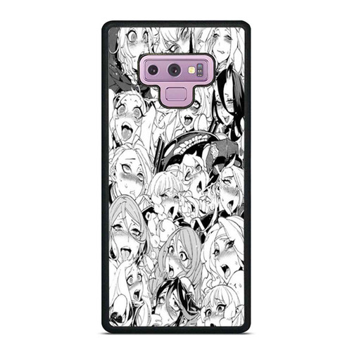 Ahegao Anime Face Samsung Galaxy Note 9 Case Cover