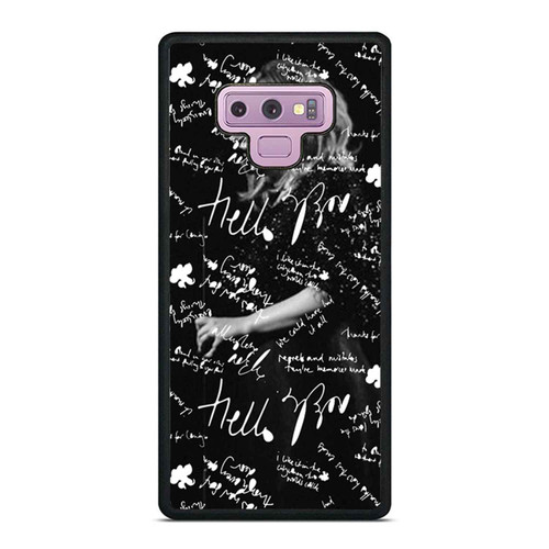 Adele Tour Confetti Black Samsung Galaxy Note 9 Case Cover