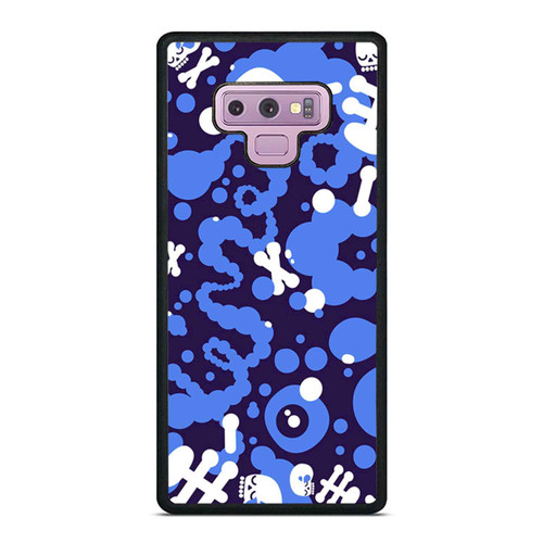Abstract Pattern Skull And Bones Samsung Galaxy Note 9 Case Cover