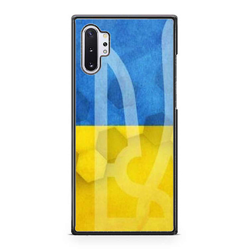 Ukraine Football Euro Flag Samsung Galaxy Note 10 / Note 10 Plus Case Cover