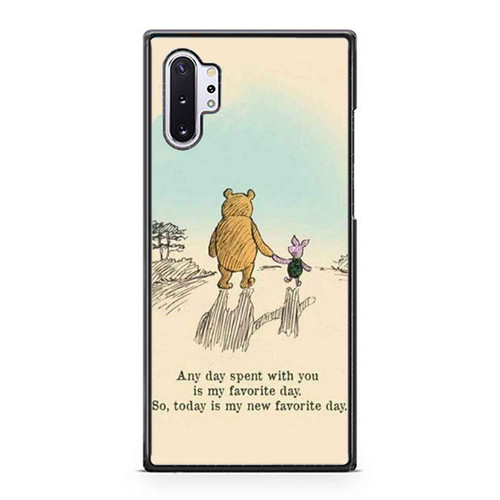 The Winnie Pooh Venice Bear Samsung Galaxy Note 10 / Note 10 Plus Case Cover
