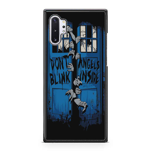 The Walking Tardis Angels Inside Samsung Galaxy Note 10 / Note 10 Plus Case Cover