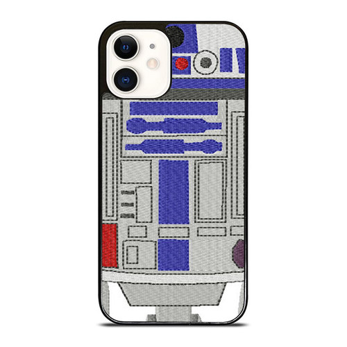 R2 D2 Star Wars Inspired 1 iPhone 12 Mini / 12 / 12 Pro / 12 Pro Max Case Cover