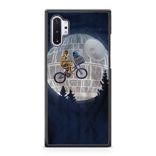 Stars Wars E T Parody Robot C3Po R2D2 Samsung Galaxy Note 10 / Note 10 Plus Case Cover