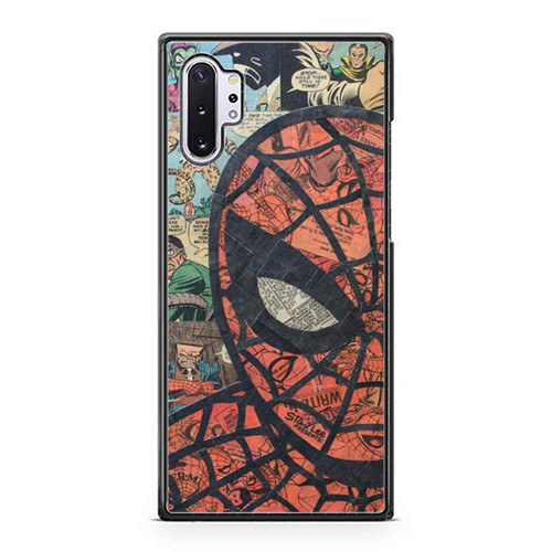 Spiderman Marvel Superhero Comic Samsung Galaxy Note 10 / Note 10 Plus Case Cover