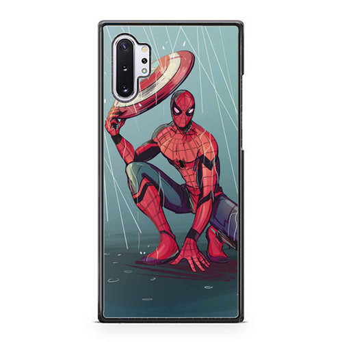 Spiderman Homecoming Marvel Comics Characters Samsung Galaxy Note 10 / Note 10 Plus Case Cover