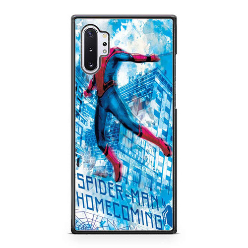 Spiderman Homecoming Art Samsung Galaxy Note 10 / Note 10 Plus Case Cover