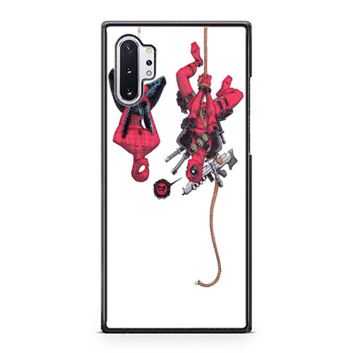 Spiderman Deadpool Comics Characters Samsung Galaxy Note 10 / Note 10 Plus Case Cover