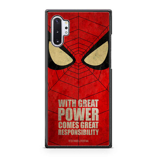 Spider Man Marvel Avengers Series Samsung Galaxy Note 10 / Note 10 Plus Case Cover