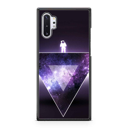 Space Cosmos Triangle Astronaut Samsung Galaxy Note 10 / Note 10 Plus Case Cover