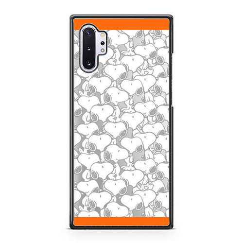 Snoopy Pattern Samsung Galaxy Note 10 / Note 10 Plus Case Cover