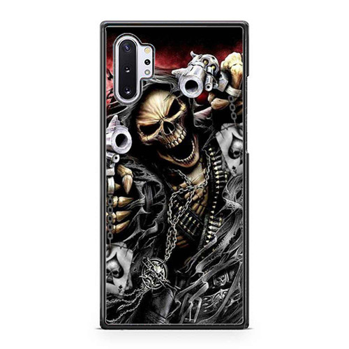 Skull Grim Reaper Poker Cards Samsung Galaxy Note 10 / Note 10 Plus Case Cover