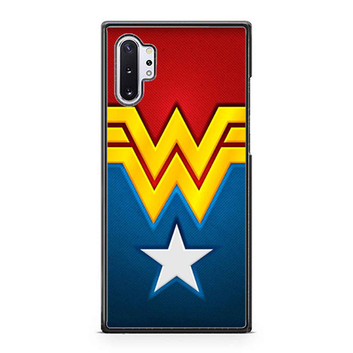 Silhouette Wonder Woman Samsung Galaxy Note 10 / Note 10 Plus Case Cover