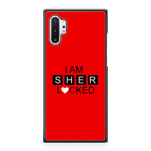 Sherlock Holmes I Am Sherlocked Samsung Galaxy Note 10 / Note 10 Plus Case Cover