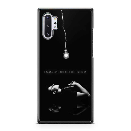 Shawn Mendes I Wanna Love You With The Lights On Samsung Galaxy Note 10 / Note 10 Plus Case Cover