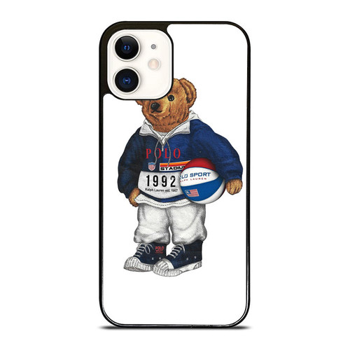 Polo Stadium Bear 1 iPhone 12 Mini / 12 / 12 Pro / 12 Pro Max Case Cover