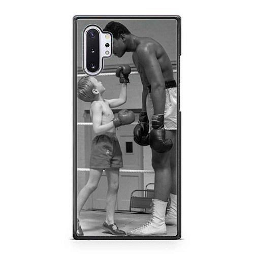 Muhammad Ali With Kid 6 Years Old Patrick Power During Training Samsung Galaxy Note 10 / Note 10 Plus Case Cover