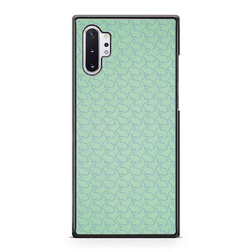 Mint Rabbit Pattern 2 Samsung Galaxy Note 10 / Note 10 Plus Case Cover