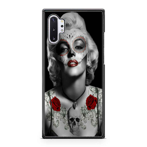 Marilyn Monroe Skull Tattoo Samsung Galaxy Note 10 / Note 10 Plus Case Cover