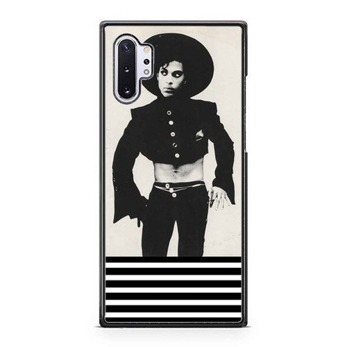 Line Black White Prince Purple Rain Vintage Retro Samsung Galaxy Note 10 / Note 10 Plus Case Cover