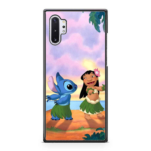 Lilo Stitch Aloha Dance Samsung Galaxy Note 10 / Note 10 Plus Case Cover