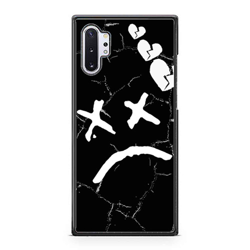 Lil Peep Hip Hop Rapper Sad Face Samsung Galaxy Note 10 / Note 10 Plus Case Cover