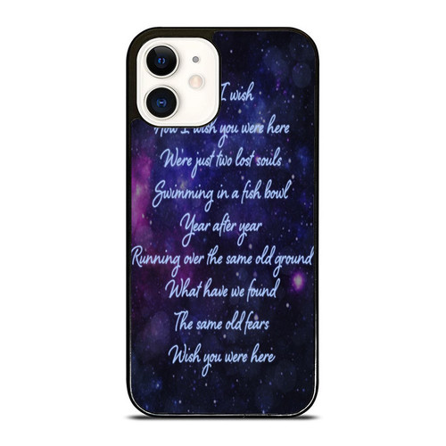 Pink Floyd Wish You Were Here iPhone 12 Mini / 12 / 12 Pro / 12 Pro Max Case Cover