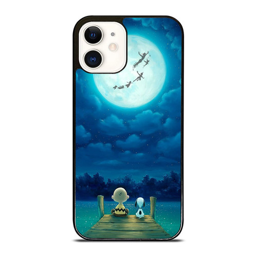 Peanuts And Snoopy With Pater Pan And Tinkerbell iPhone 12 Mini / 12 / 12 Pro / 12 Pro Max Case Cover