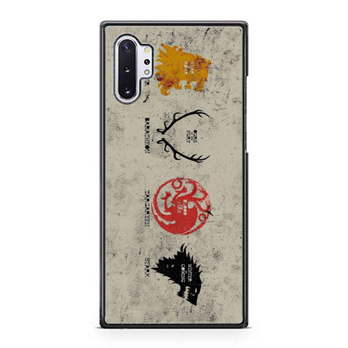 Game Of Thrones Exclusive Collection Samsung Galaxy Note 10 / Note 10 Plus Case Cover