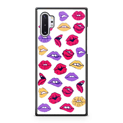 Female Sexy Lips Pattern Samsung Galaxy Note 10 / Note 10 Plus Case Cover