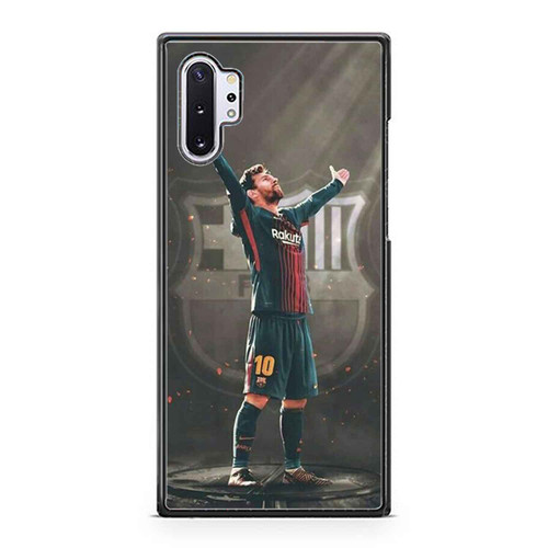 Fc Barcelona Lionel Messi League Samsung Galaxy Note 10 / Note 10 Plus Case Cover