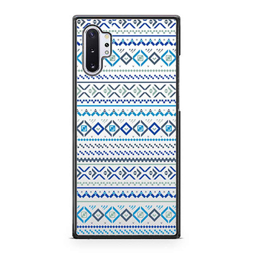 Fairisle Squares And Crosses Patterned Samsung Galaxy Note 10 / Note 10 Plus Case Cover