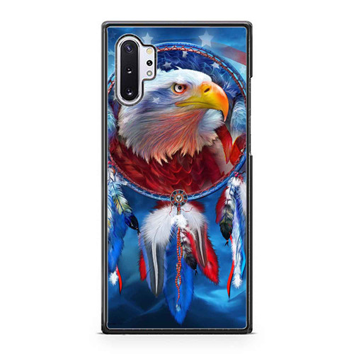 Dream Catcher Eagle Red White Blue Samsung Galaxy Note 10 / Note 10 Plus Case Cover