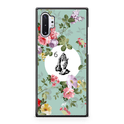 Drake 6 God Vintage Flower Floral Samsung Galaxy Note 10 / Note 10 Plus Case Cover