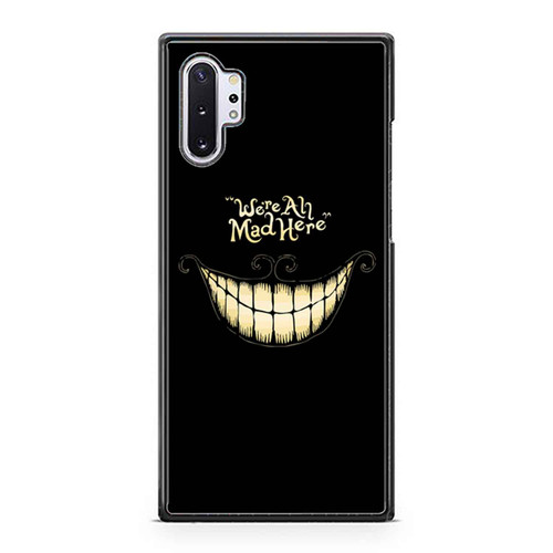 Disney Alice In Wonderland We'Re All Mad Here Samsung Galaxy Note 10 / Note 10 Plus Case Cover