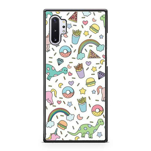 Dinosaur And Unicorns Funny Samsung Galaxy Note 10 / Note 10 Plus Case Cover