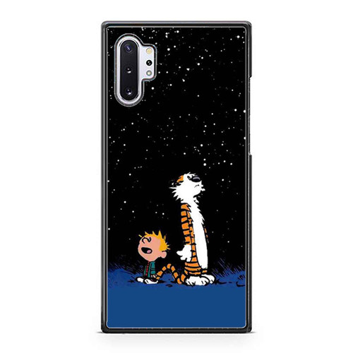 Calvin And Hobbes With The Stars Samsung Galaxy Note 10 / Note 10 Plus Case Cover