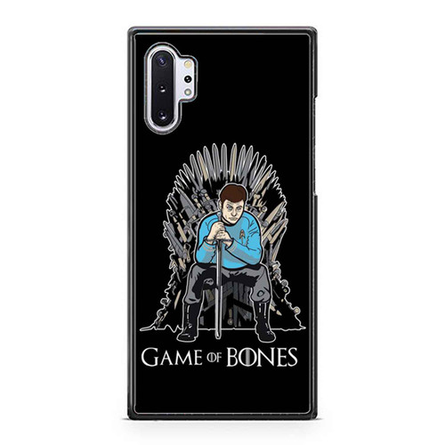 Bones On The Throne Bones Star Trek Samsung Galaxy Note 10 / Note 10 Plus Case Cover